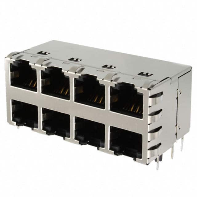 0854-2X4R-JD-F Bel Fuse Inc.  Modular Connector Jacks With Magnetics